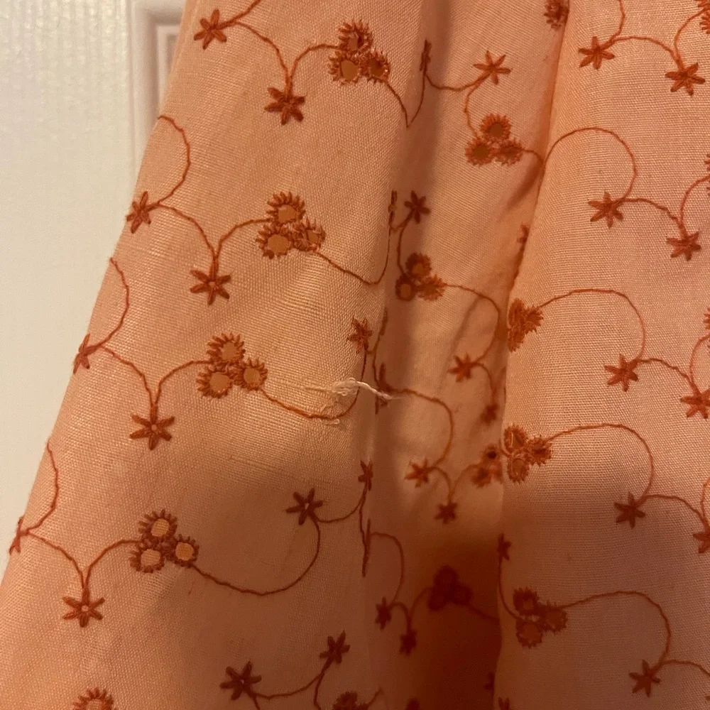 Aliceblue Light Pink Floral Ruffle Blouse - Picture 5 of 5